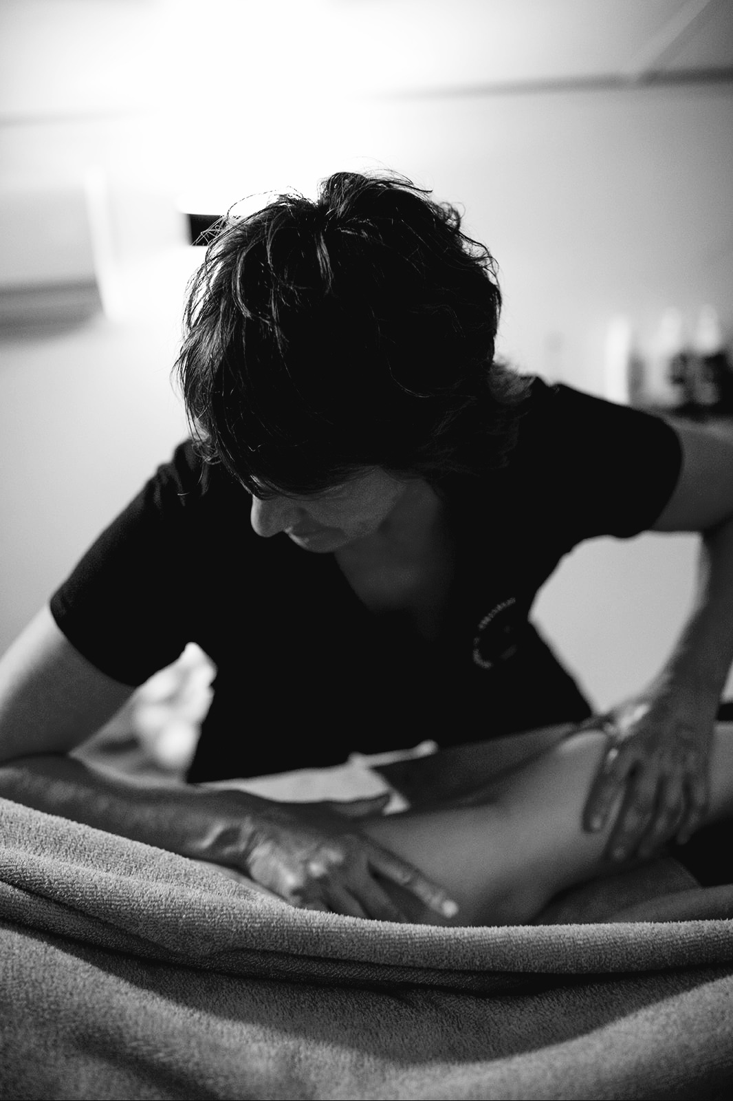 Massage détente musculaire — récupération et fascias